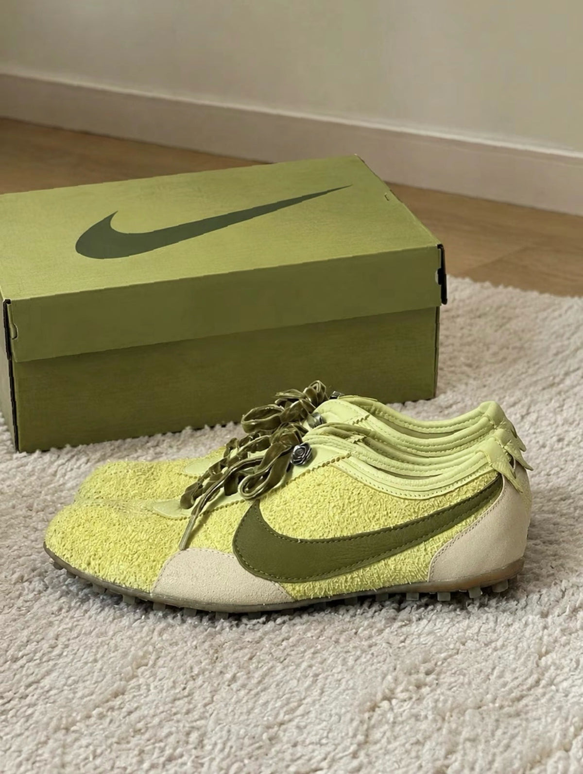 Nike Moon Shoe OG "Yellow Green Moss Brown"