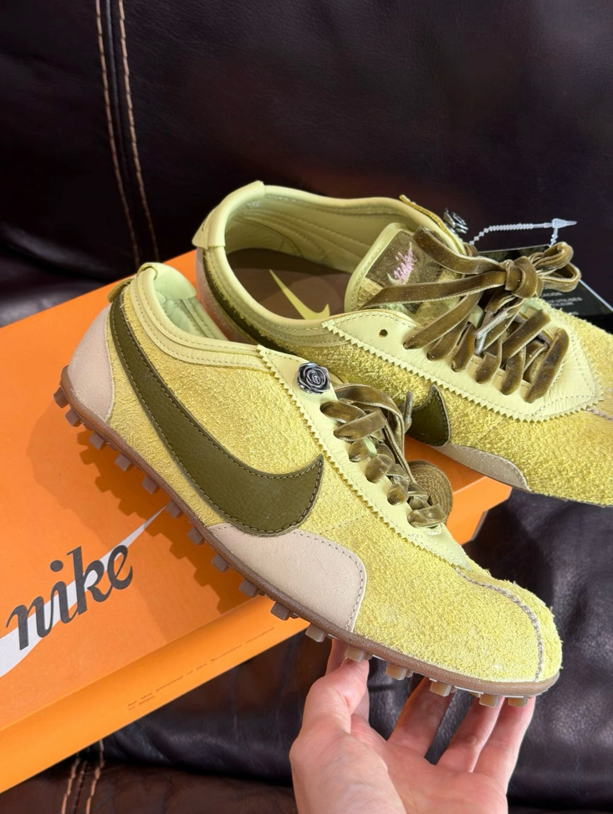 Nike Moon Shoe OG "Yellow Green Moss Brown"