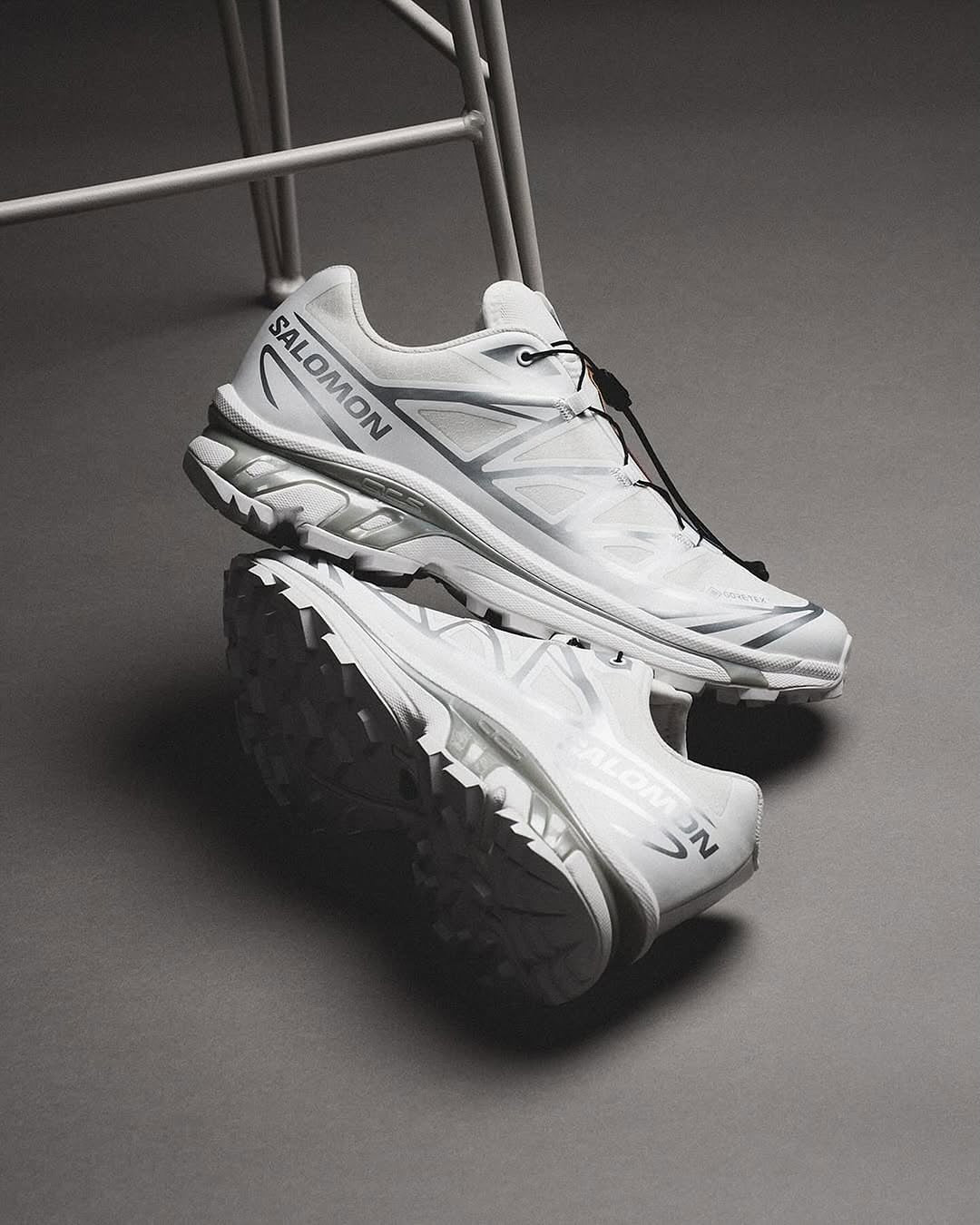 Salomon XT-6 GORE-TEX 'White & Silver'