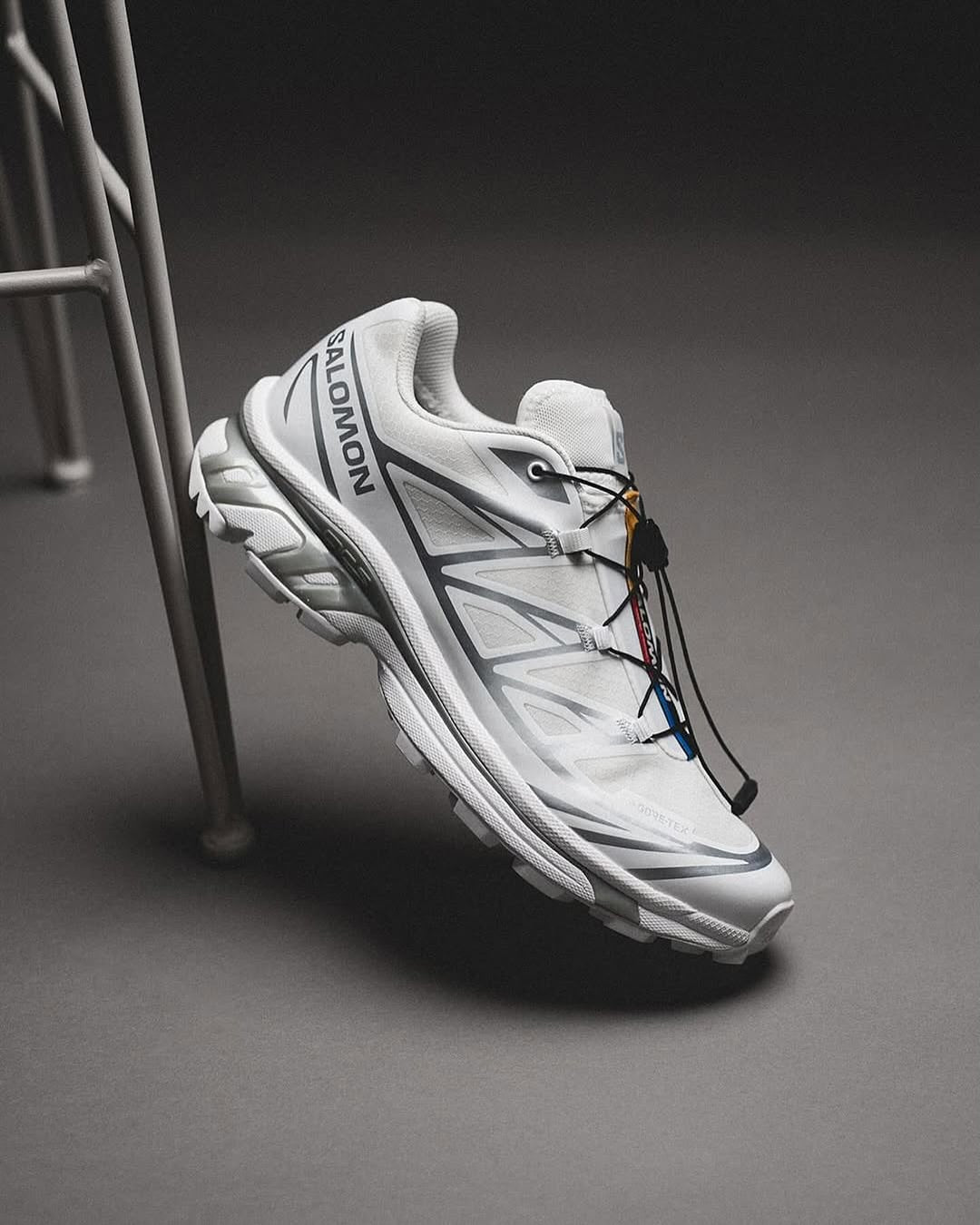 Salomon XT-6 GORE-TEX 'White & Silver'