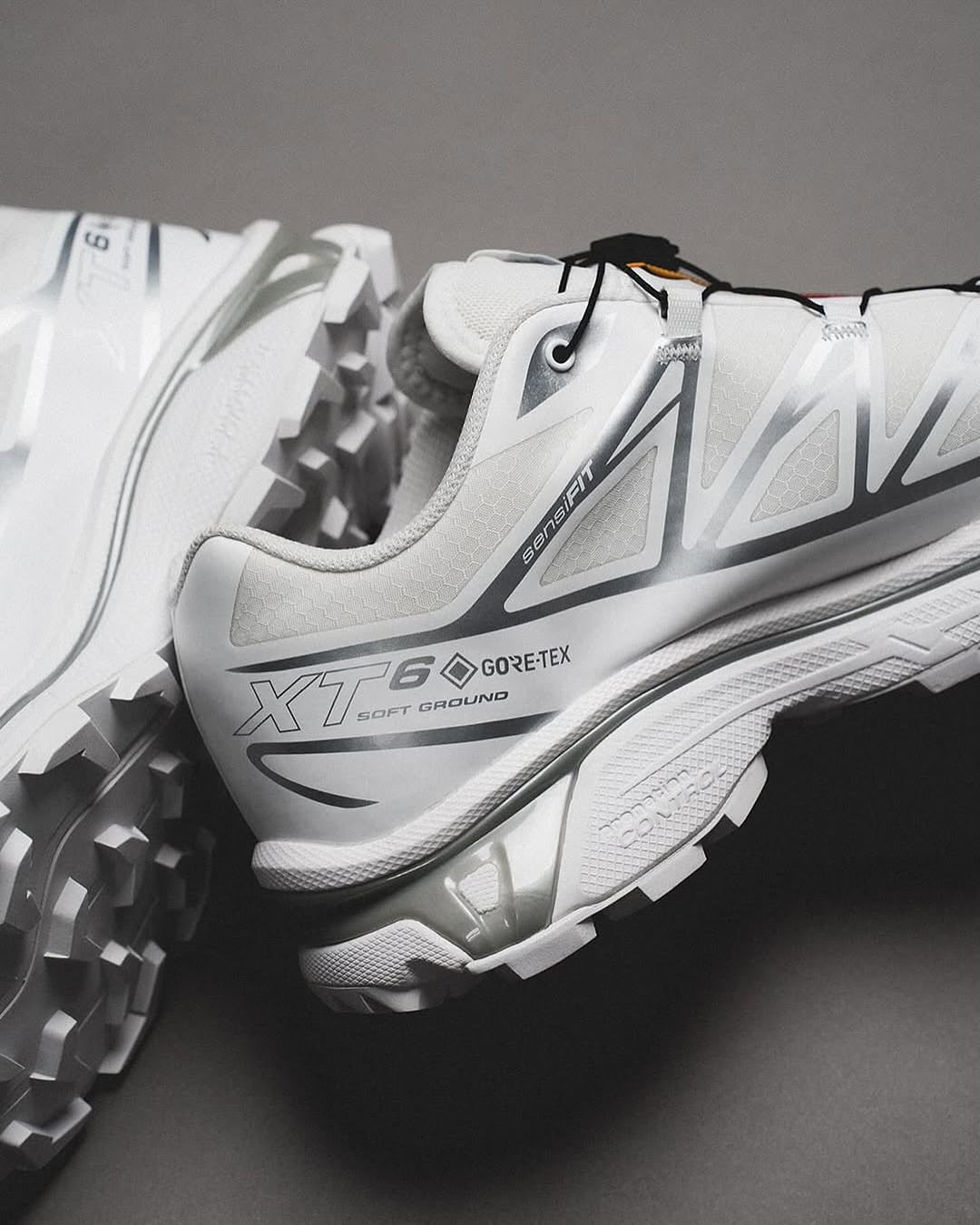 Salomon XT-6 GORE-TEX 'White & Silver'