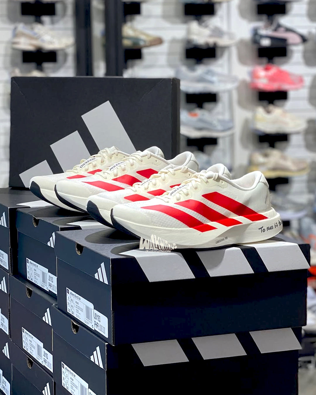 Adidas Adizero Evo SL 'White Red'