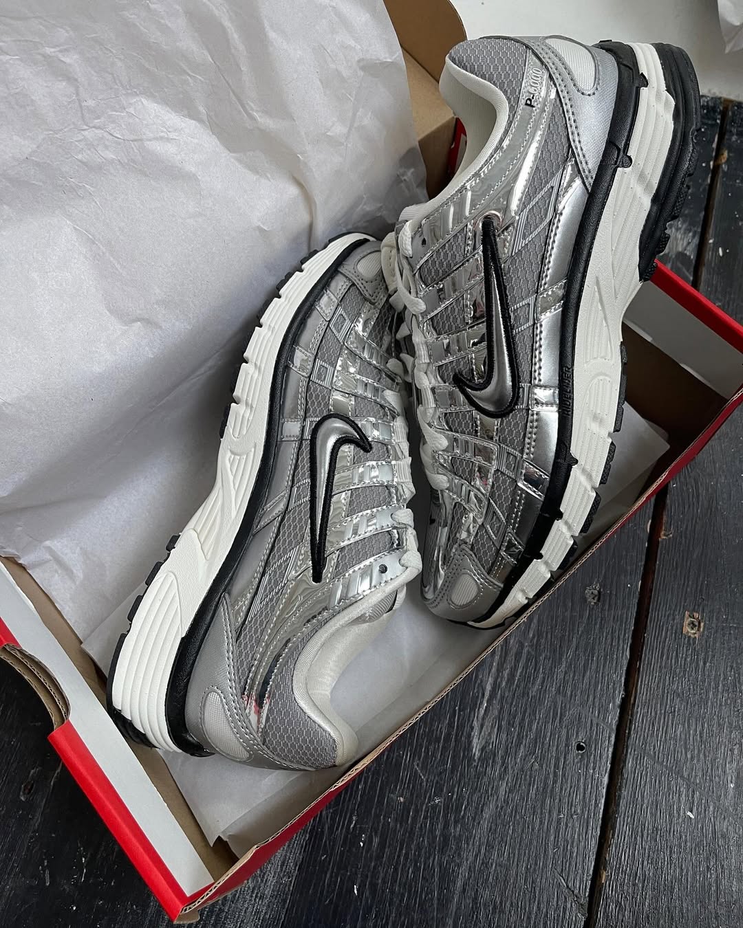Nike P-6000 'Metallic Silver'