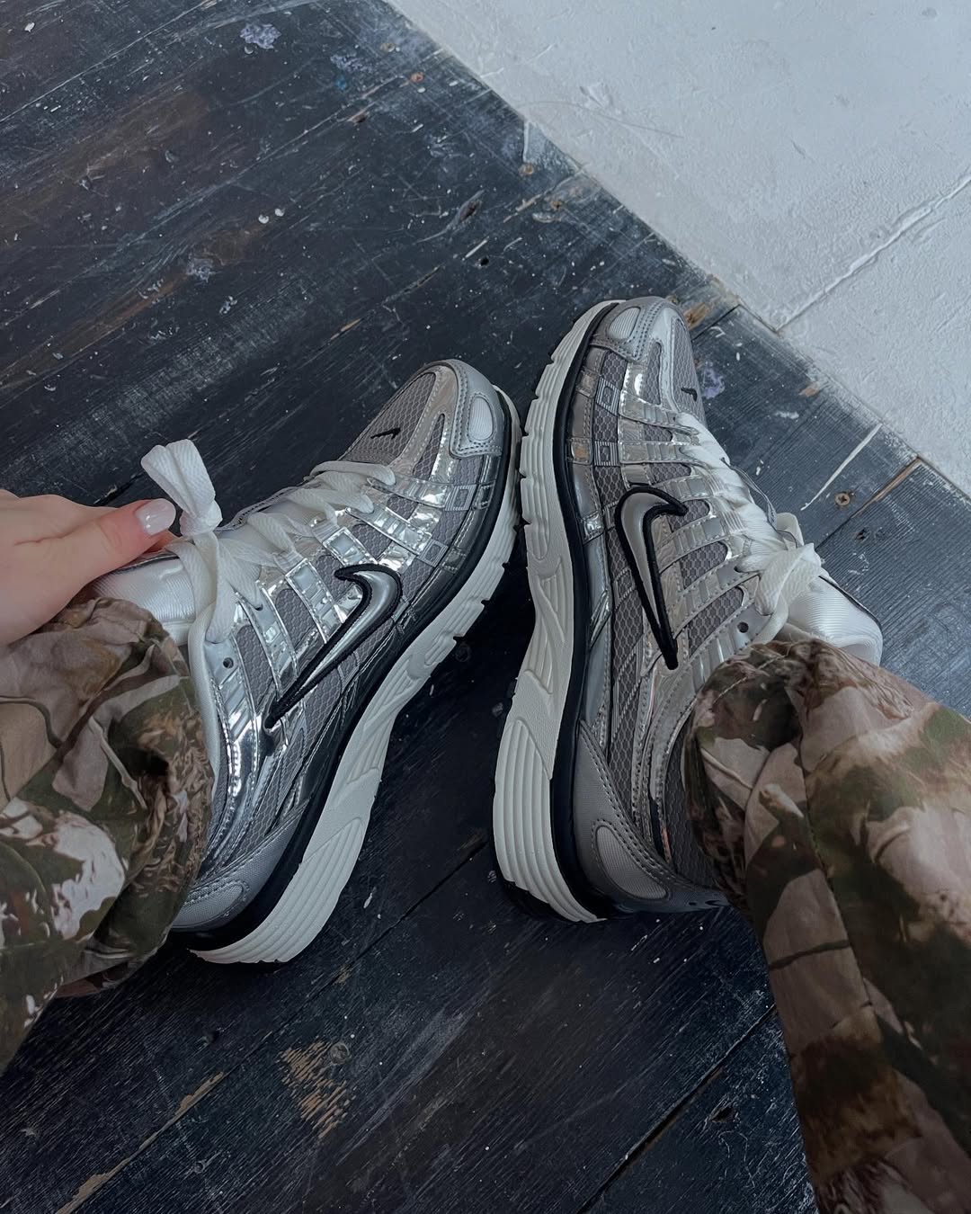 Nike P-6000 'Metallic Silver'