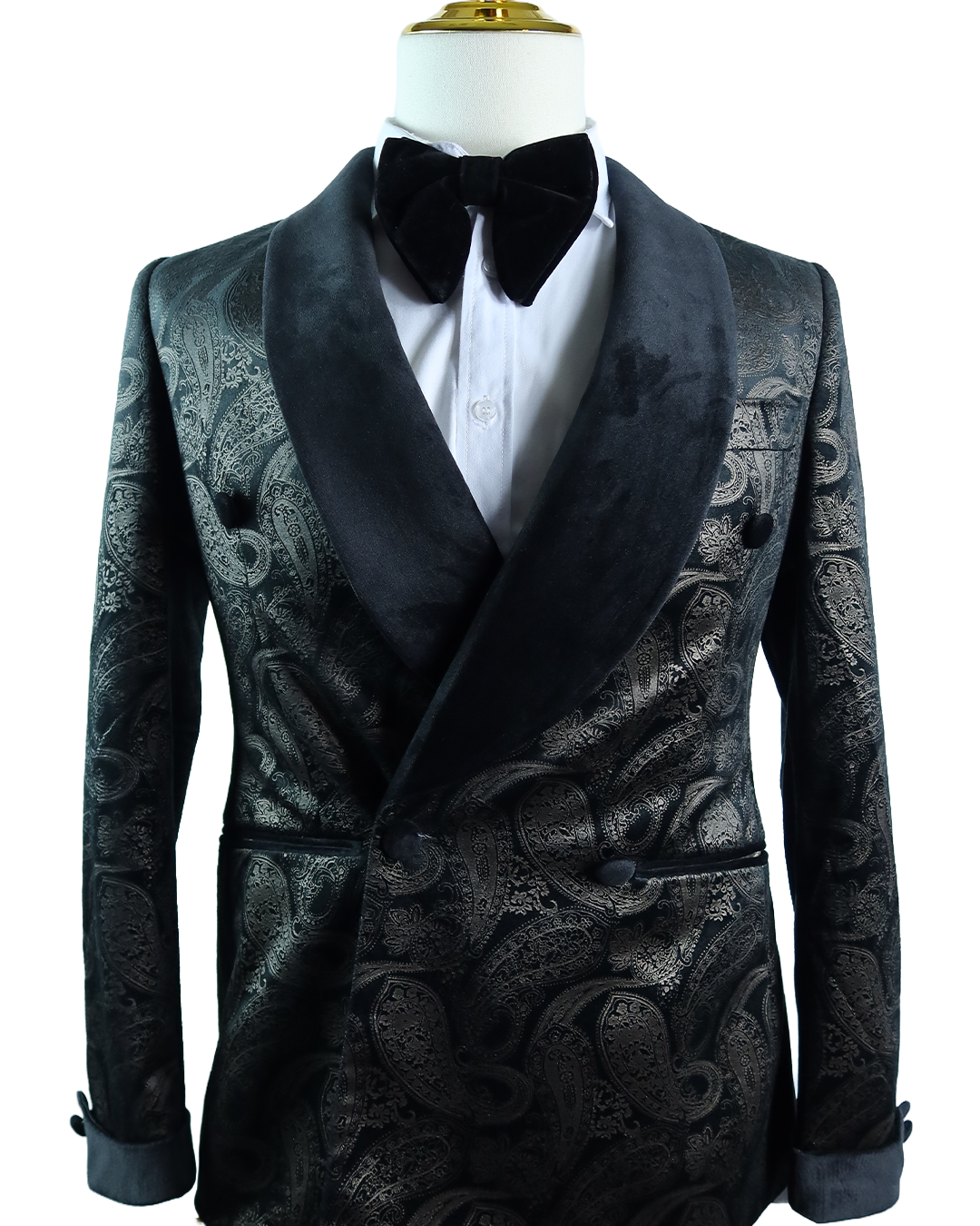Black Coat (Gold accent)