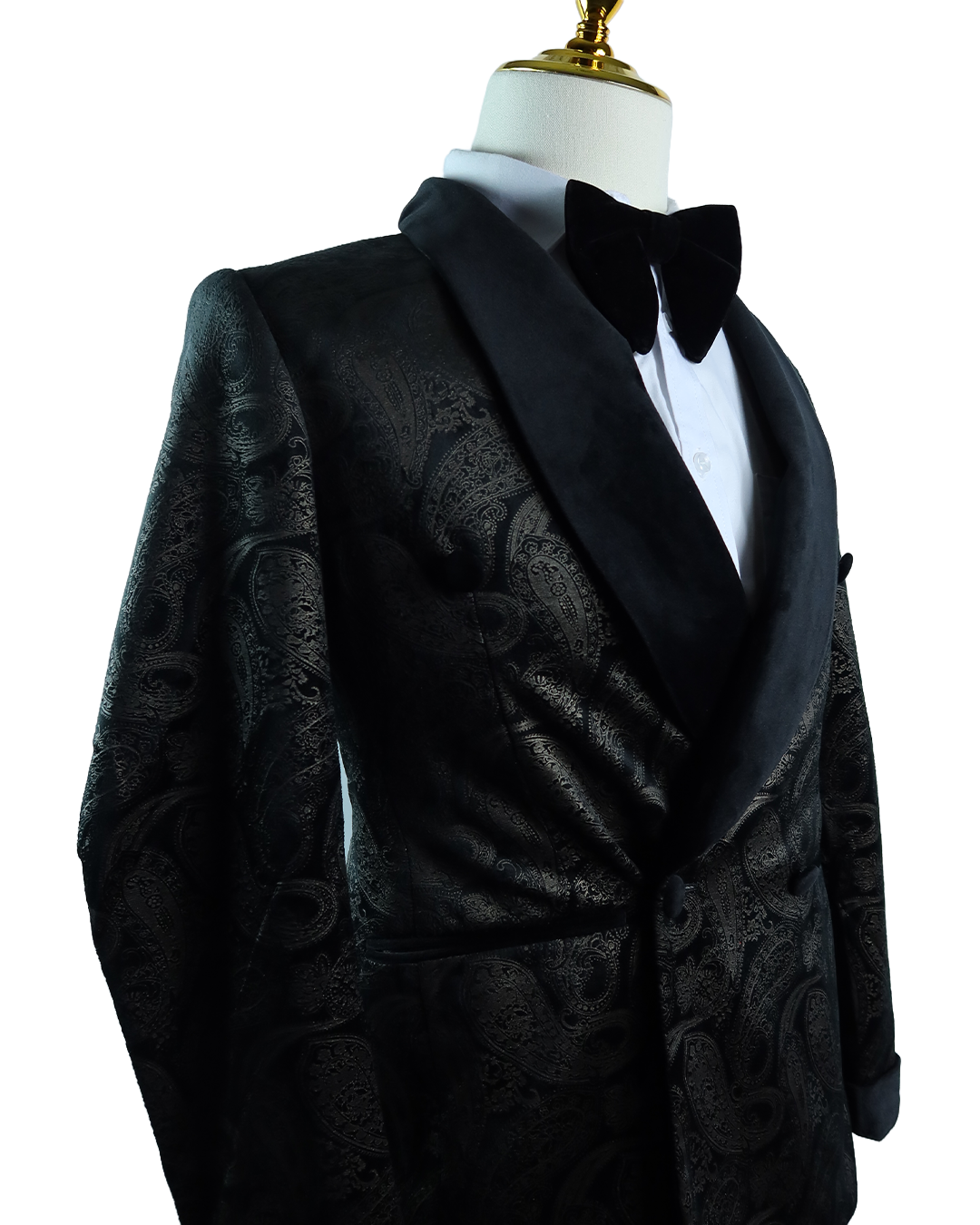 Black Coat (Gold accent)
