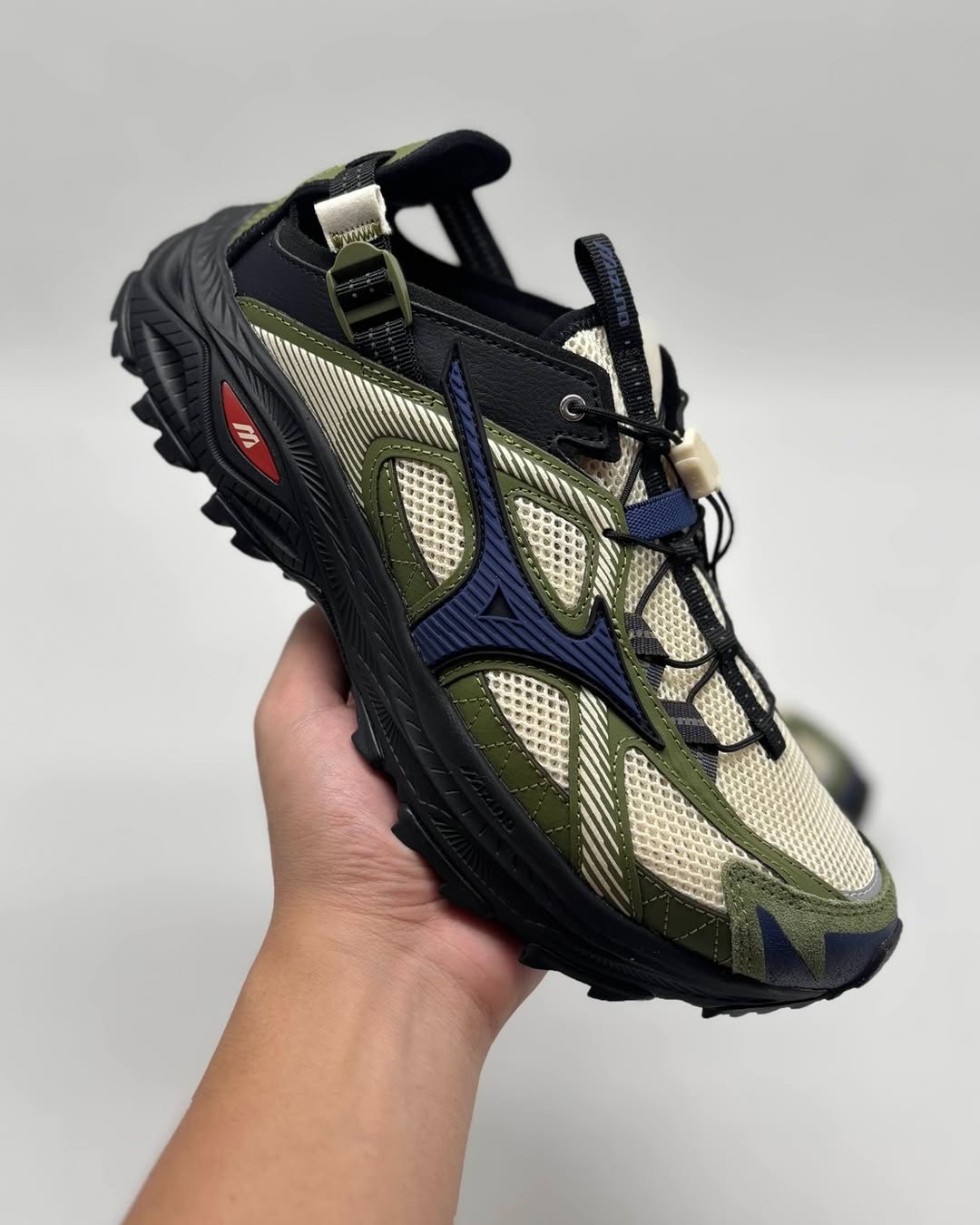 Mizuno Racer Trail SE 'Black Green Blue' (MEN'S) – Walkwithus