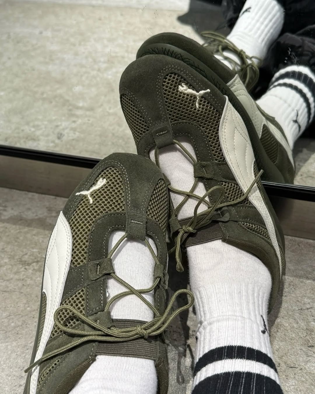 Puma Speedcat Go 'Olive White'