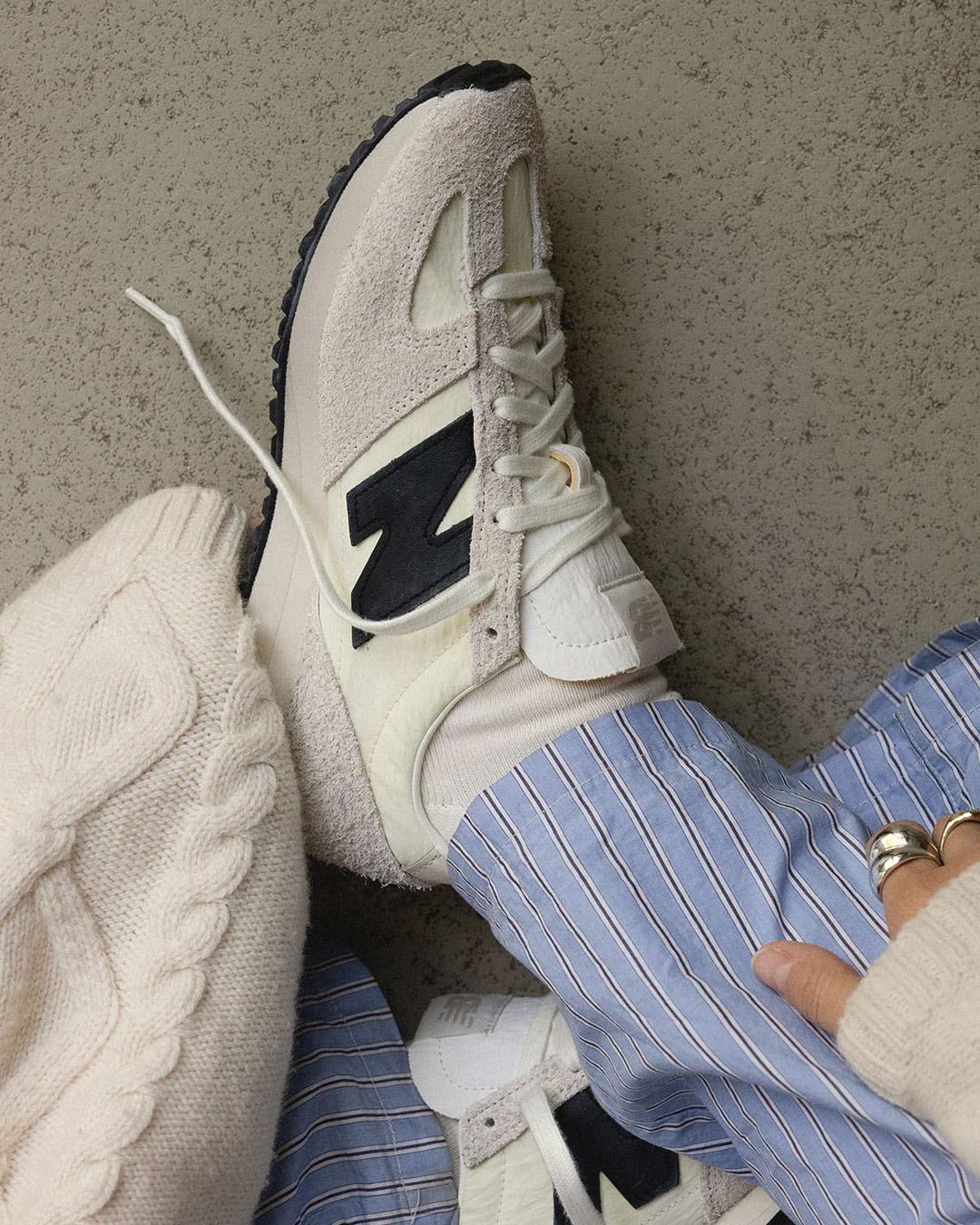 New Balance 471 'Linen Angora Black'