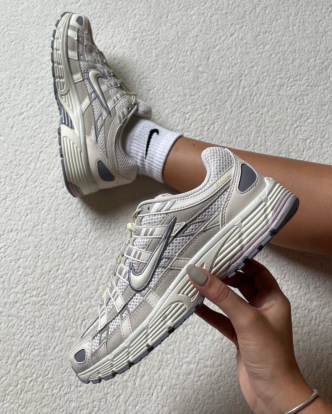 Nike P-6000 'Light Bone Platinum Violet'